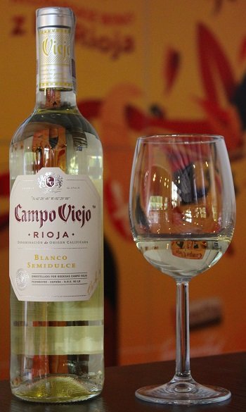 Campo Viejo Blanco Semidulce - wino hiszpańskie DOC Rioja