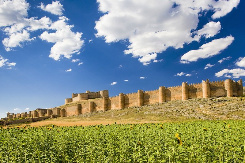 Hiszpania - zamek Castillo de Gormaz