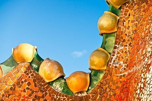Barcelona - Casa Batlló czyli Dom Kości zaprojektowany przez Gaudiego