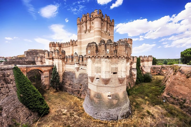Hiszpania - zamek Castillo de Coca