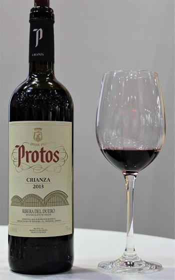 Protos Crianza - wino hiszpańskie (DO Ribera del Duero)