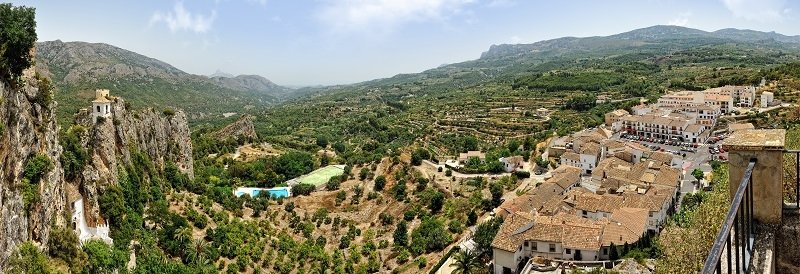 Guadalest, Hiszpania - zwiedzanie