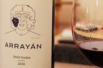 Wino hiszpańskie - Arrayan Petit Verdot 2010 (DO Mentrida)