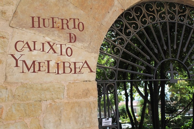 Salamanca - Ogród Kaliksta i Melibei