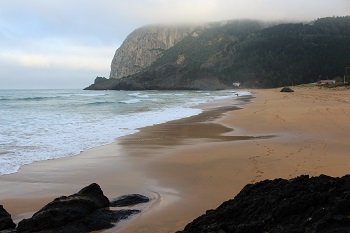 Plaże niedaleko Bilbao - Playa de Laga