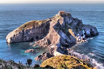 Ciekawe miejsca w Kraju Basków - Gaztelugatxe