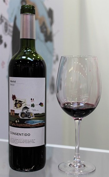 Consentido Merlot 2016 (wino hiszpańskie D.O. Yecla)
