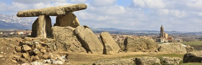 Alava, Hiszpania - dolmen La Chabola