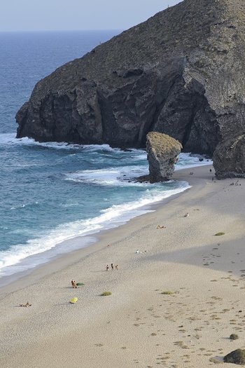 Plaże na Costa de Almeria - Playa de los Muertos (Carboneras)